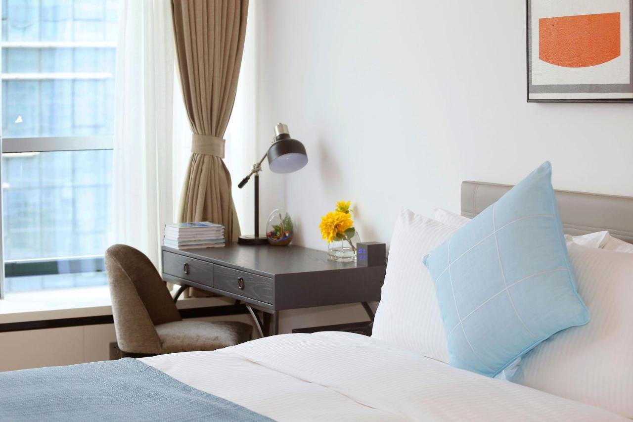 Golden Central Hotel Serviced Residence-Xin Hao E Du Shenzhen Dış mekan fotoğraf