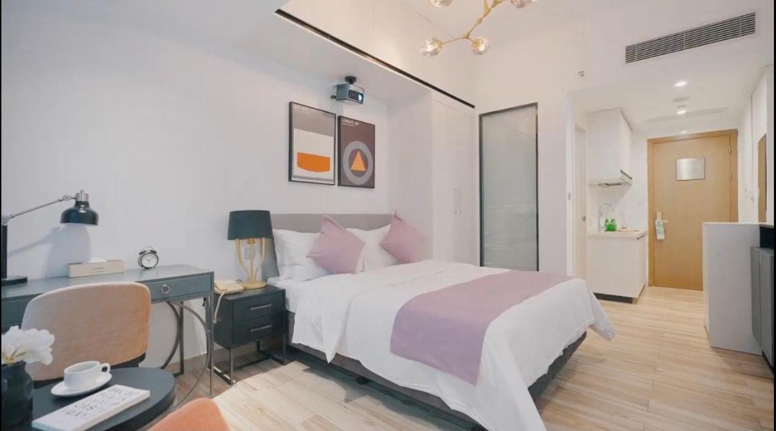 Golden Central Hotel Serviced Residence-Xin Hao E Du Shenzhen Dış mekan fotoğraf