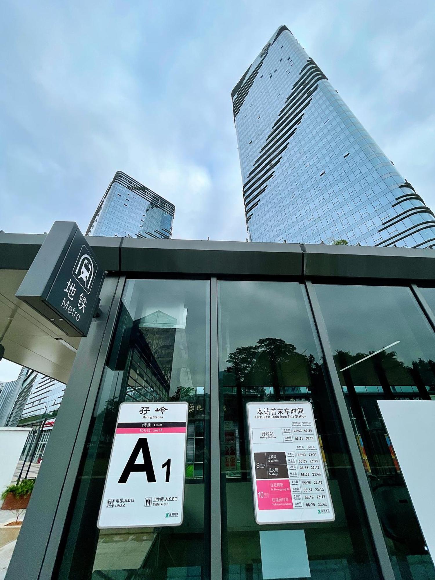 Golden Central Hotel Serviced Residence-Xin Hao E Du Shenzhen Dış mekan fotoğraf