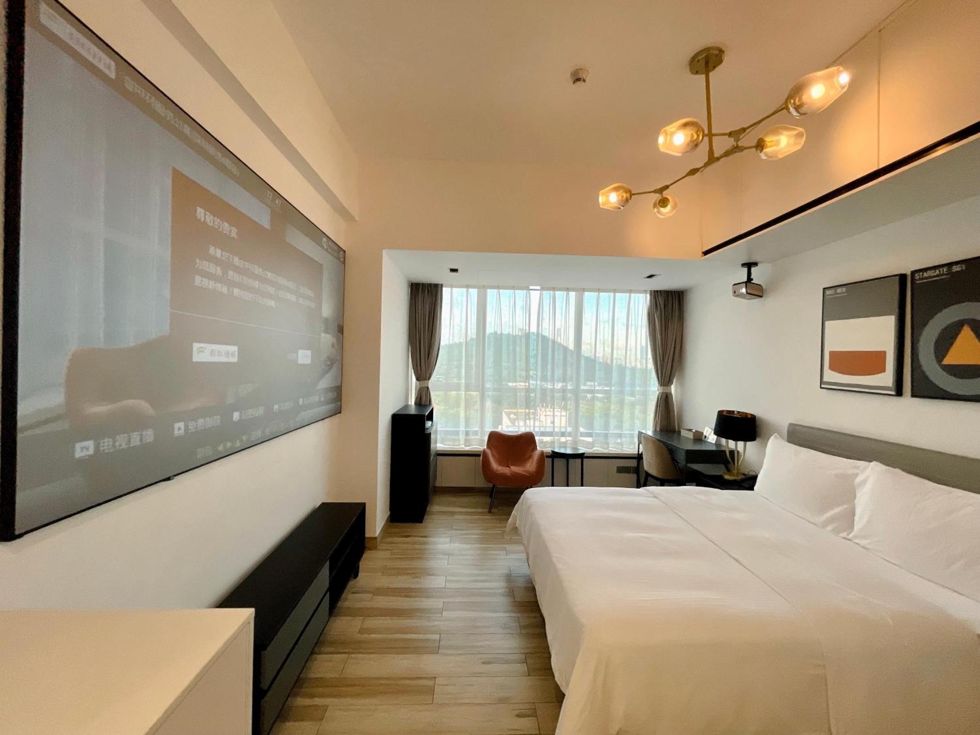 Golden Central Hotel Serviced Residence-Xin Hao E Du Shenzhen Dış mekan fotoğraf