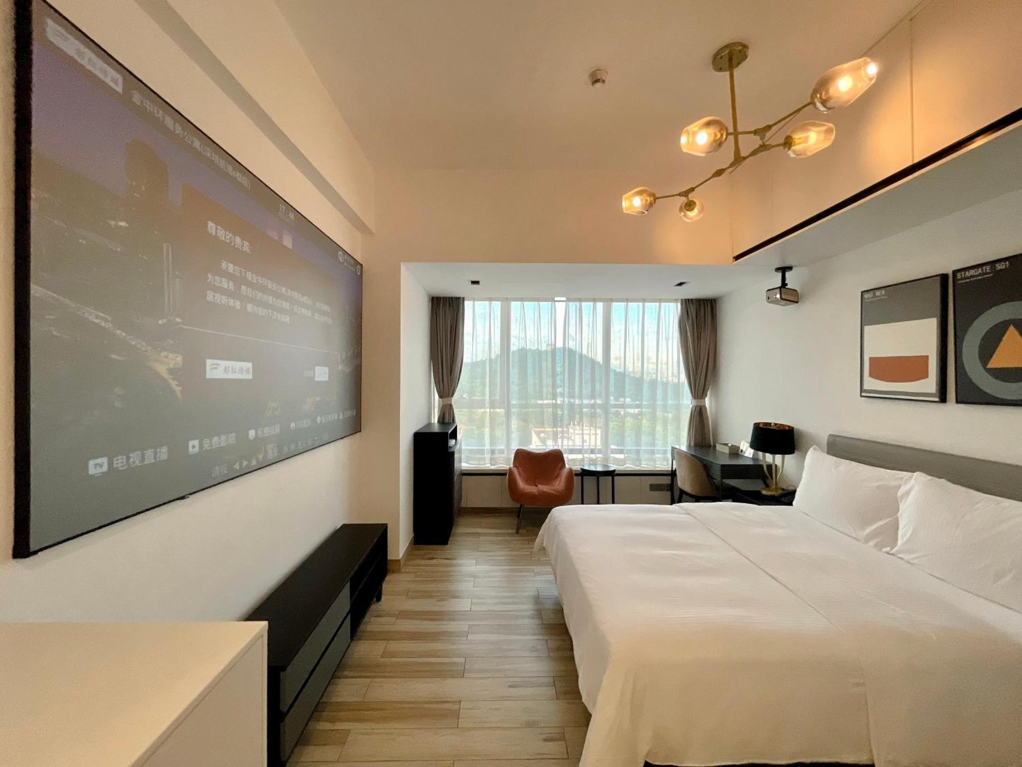 Golden Central Hotel Serviced Residence-Xin Hao E Du Shenzhen Dış mekan fotoğraf