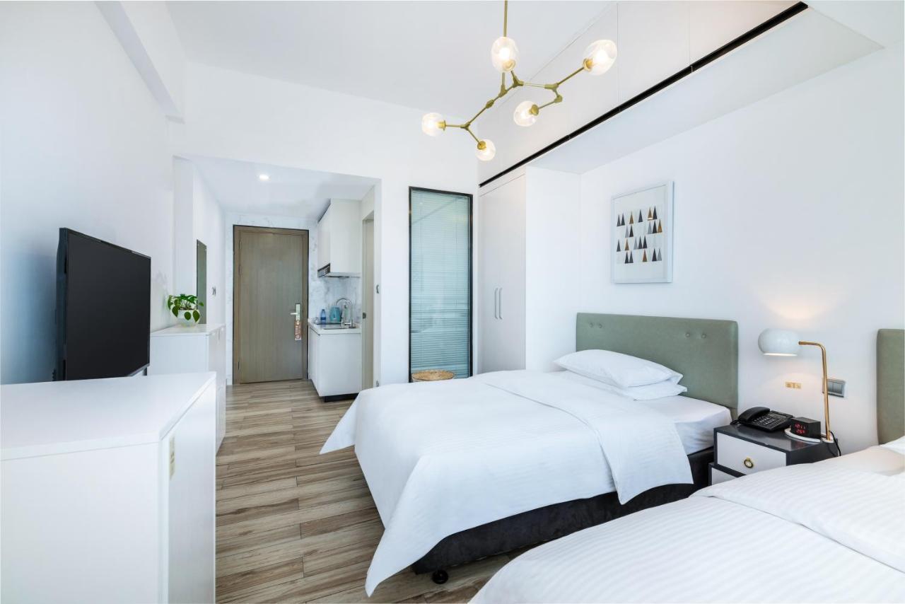 Golden Central Hotel Serviced Residence-Xin Hao E Du Shenzhen Dış mekan fotoğraf