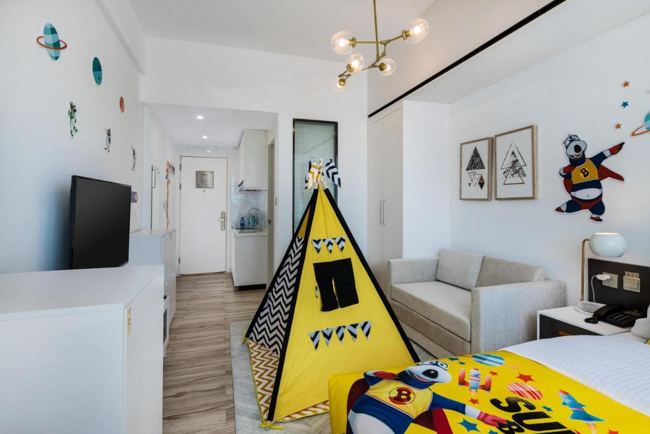 Golden Central Hotel Serviced Residence-Xin Hao E Du Shenzhen Dış mekan fotoğraf