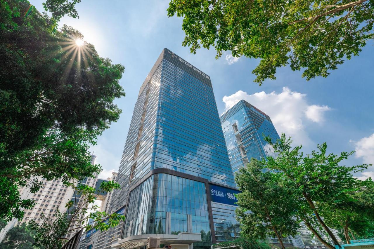 Golden Central Hotel Serviced Residence-Xin Hao E Du Shenzhen Dış mekan fotoğraf