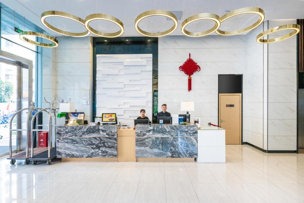 Golden Central Hotel Serviced Residence-Xin Hao E Du Shenzhen Dış mekan fotoğraf