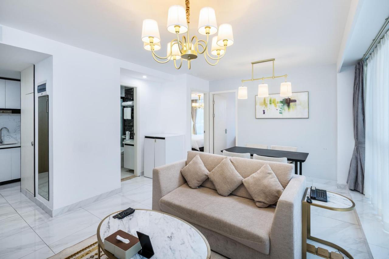 Golden Central Hotel Serviced Residence-Xin Hao E Du Shenzhen Dış mekan fotoğraf