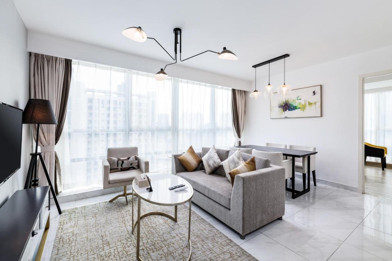 Golden Central Hotel Serviced Residence-Xin Hao E Du Shenzhen Dış mekan fotoğraf