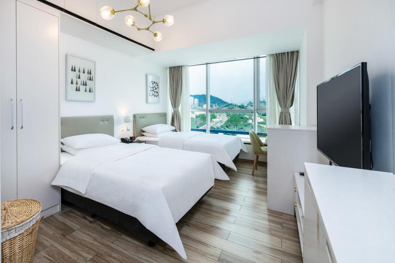 Golden Central Hotel Serviced Residence-Xin Hao E Du Shenzhen Dış mekan fotoğraf