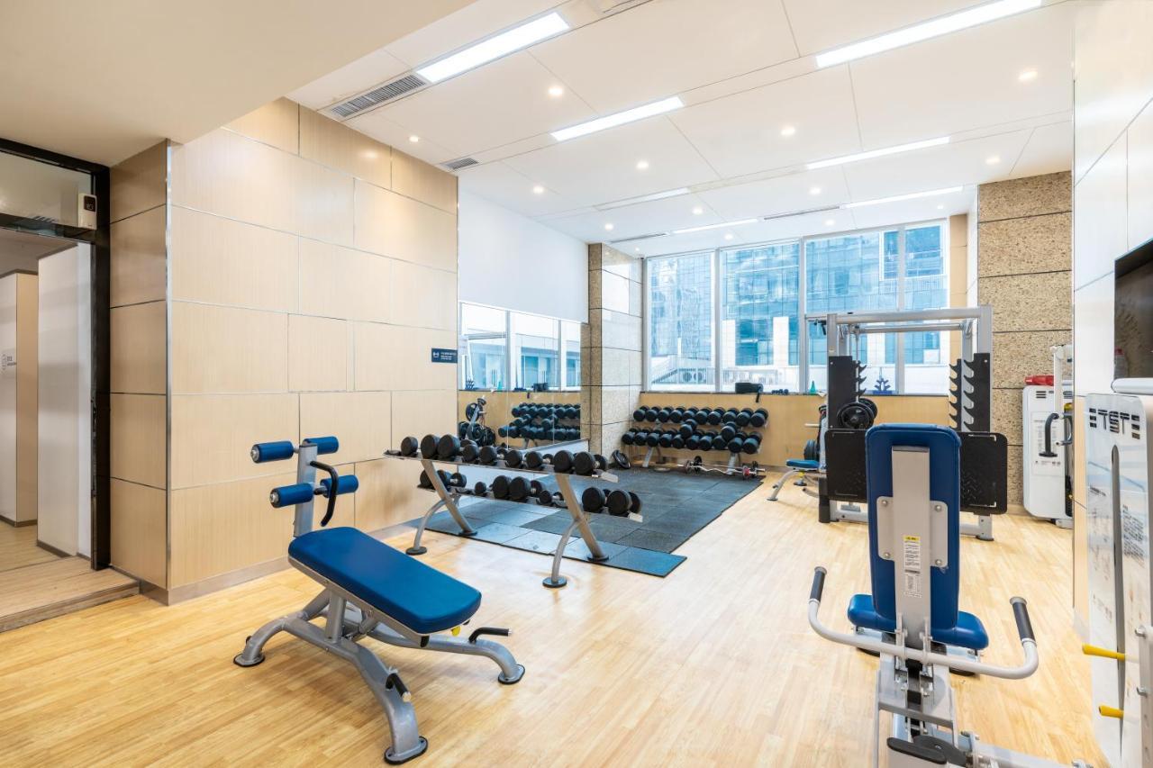 Golden Central Hotel Serviced Residence-Xin Hao E Du Shenzhen Dış mekan fotoğraf