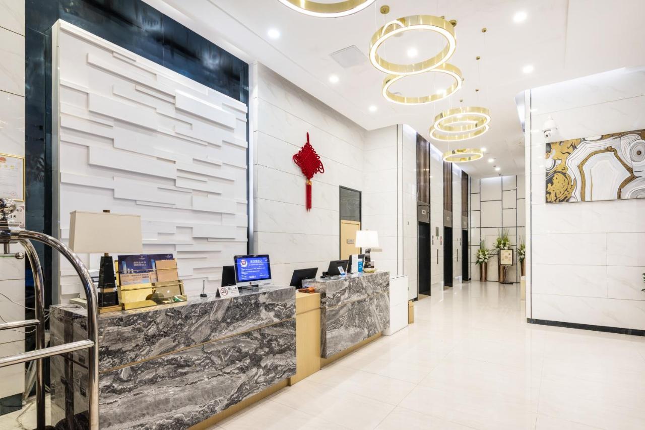Golden Central Hotel Serviced Residence-Xin Hao E Du Shenzhen Dış mekan fotoğraf