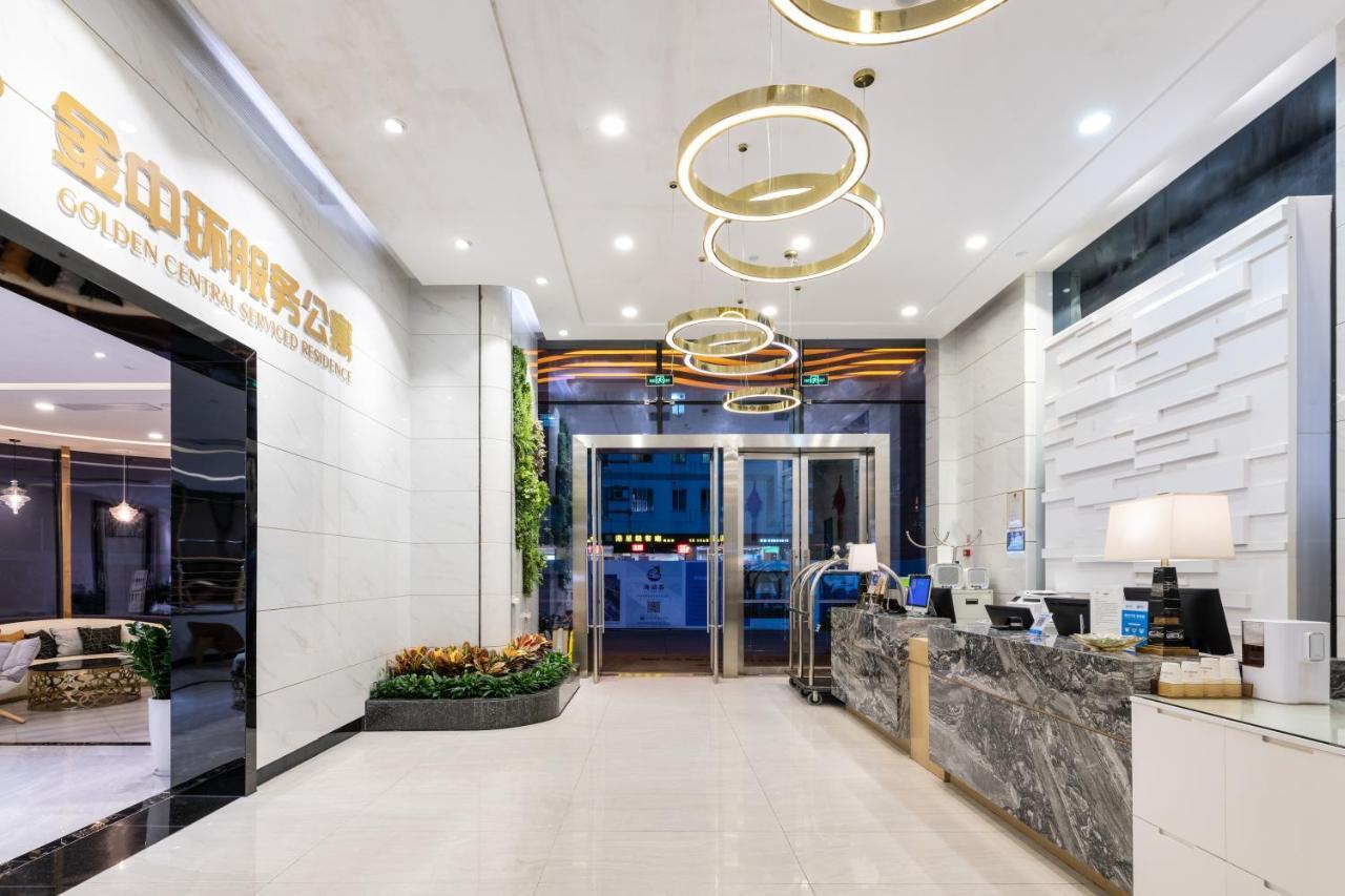 Golden Central Hotel Serviced Residence-Xin Hao E Du Shenzhen Dış mekan fotoğraf
