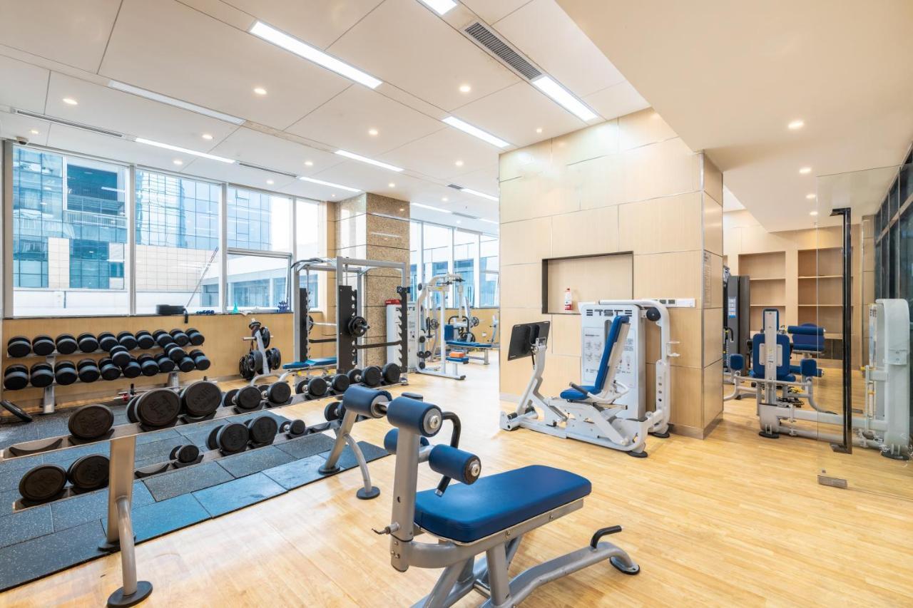 Golden Central Hotel Serviced Residence-Xin Hao E Du Shenzhen Dış mekan fotoğraf